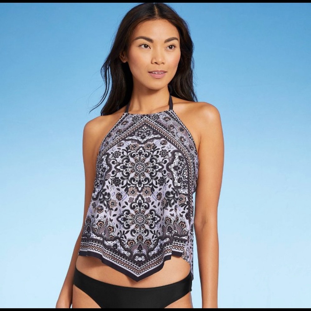 Kona Sol Halter Tankini Top